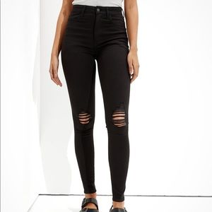 American Eagle Next Level Ripped Highest Waist Jegging